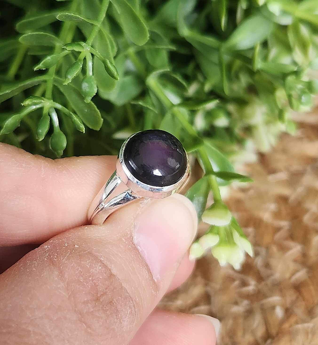 Bague Obsidienne