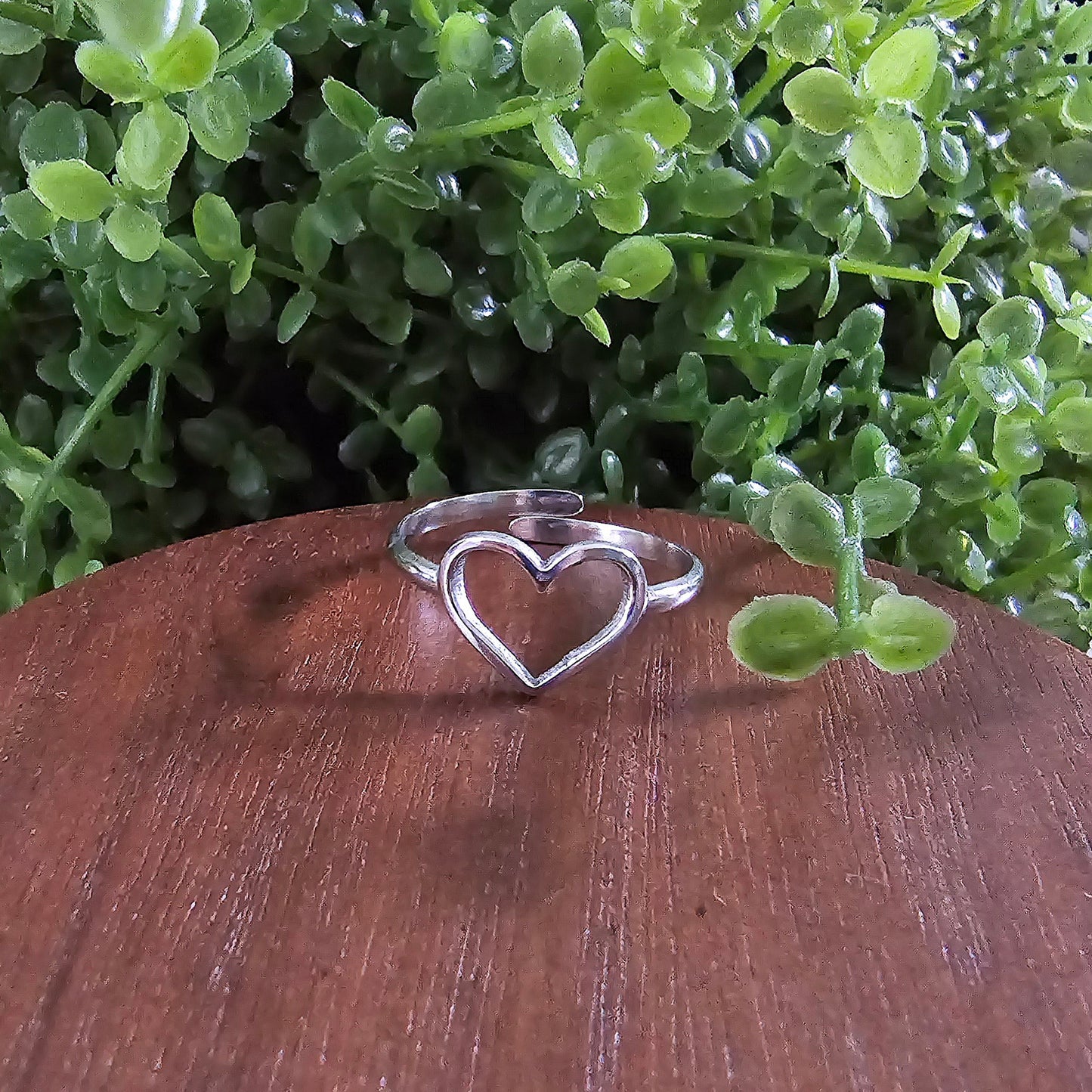 Bague Cœur ajustable