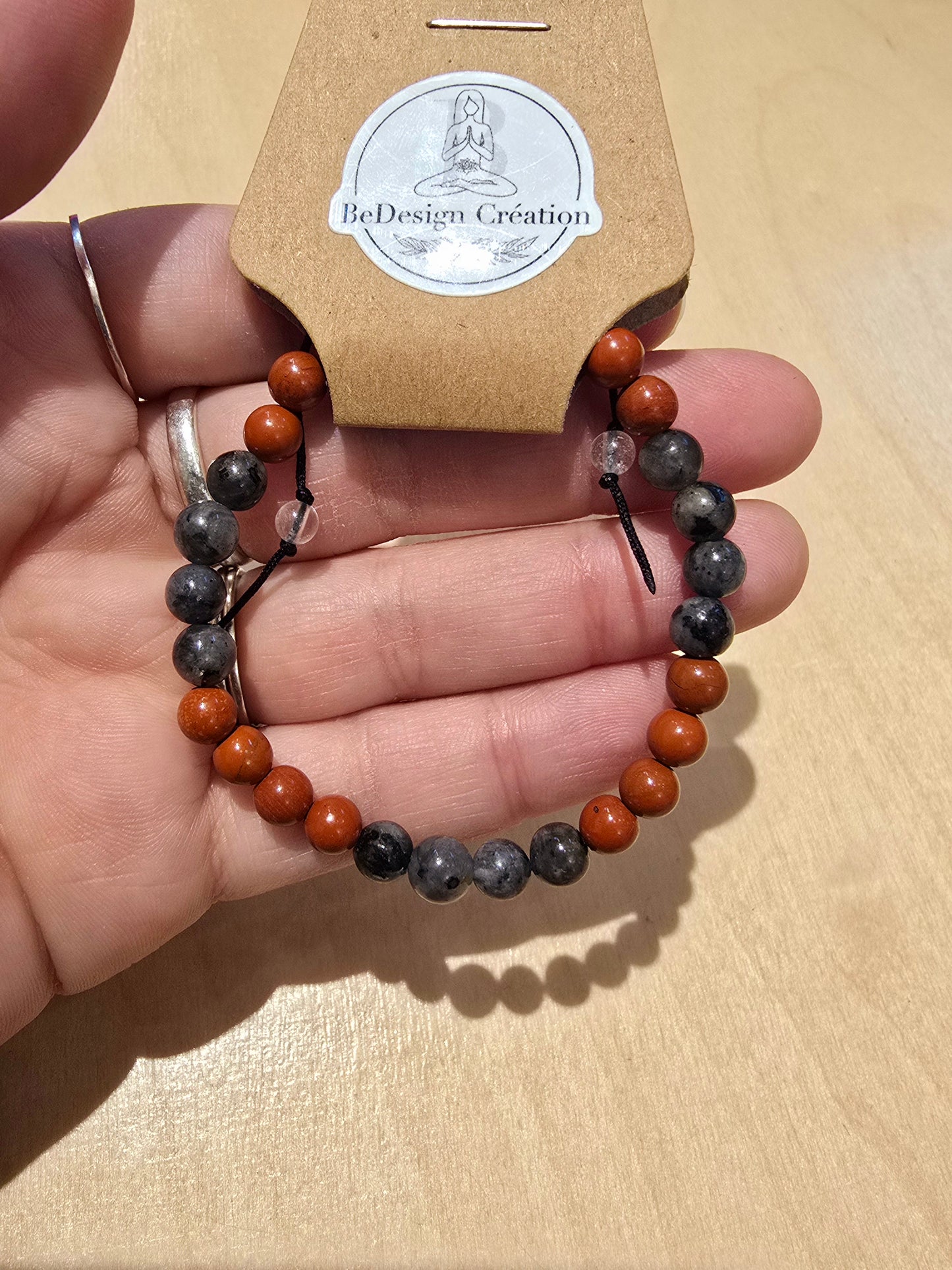 Bracelet avec pierres - création unique