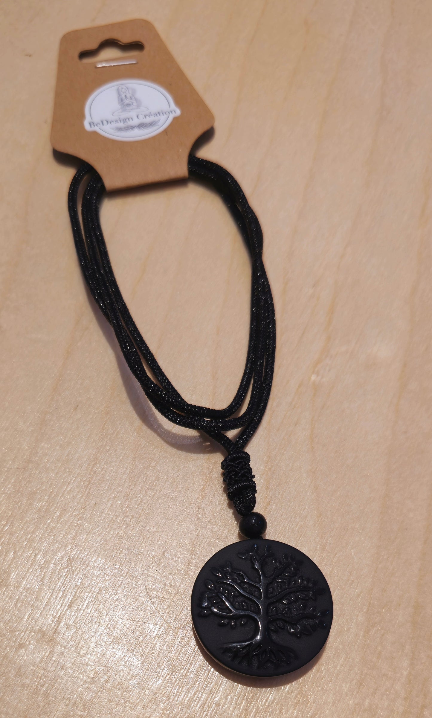 Collier Obsidienne