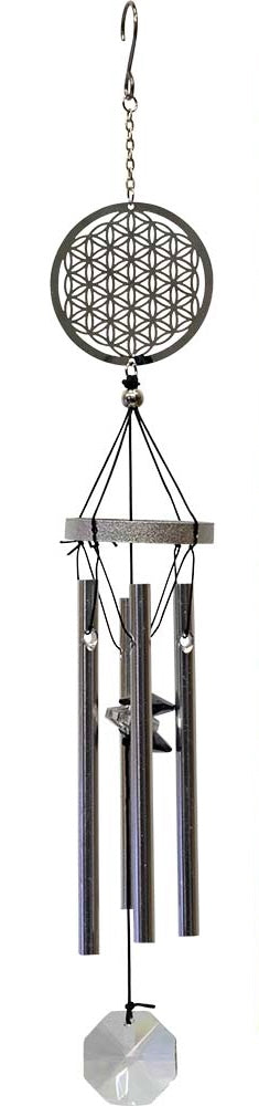 Carillon Fleur de vie en métal