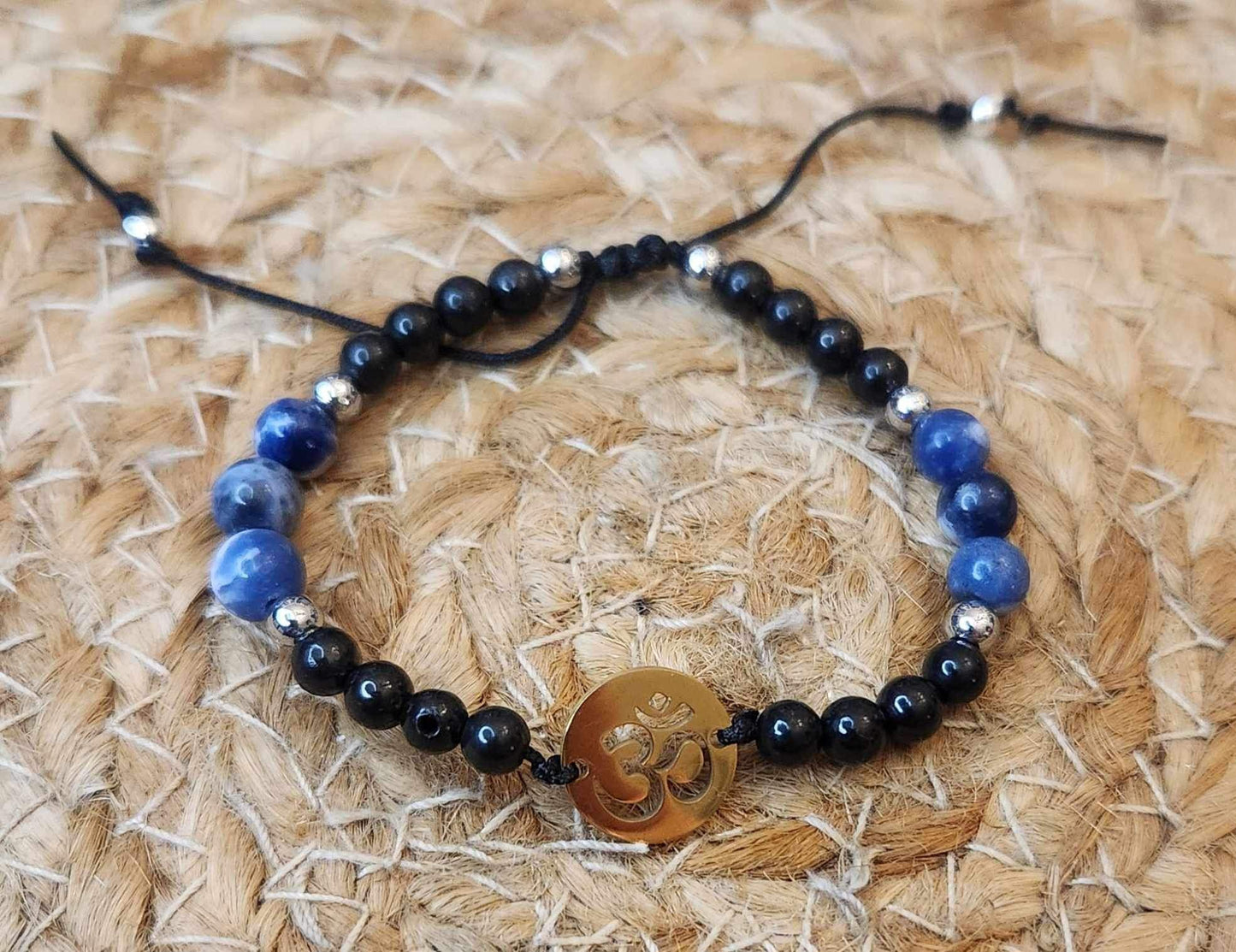 Bracelet avec pierres - création unique