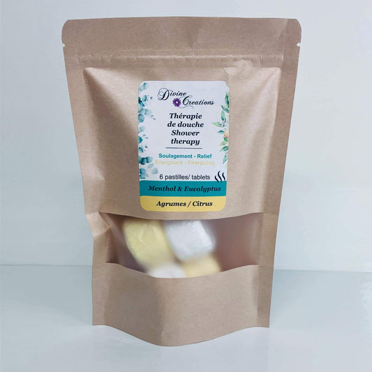 Bombe de douche Eucalyptus & Menthol et Agrumes