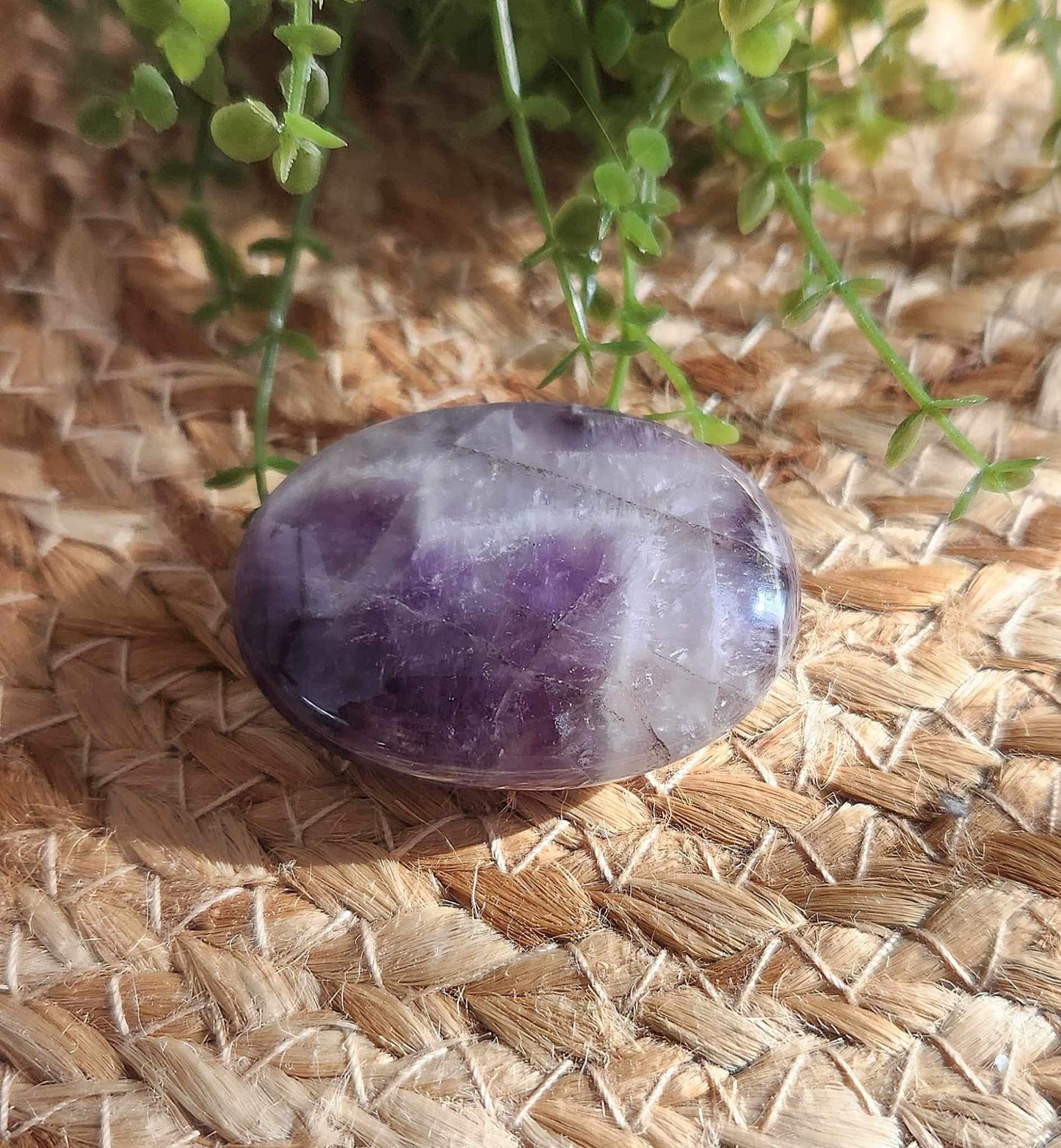 Pierre de paume en Améthyste