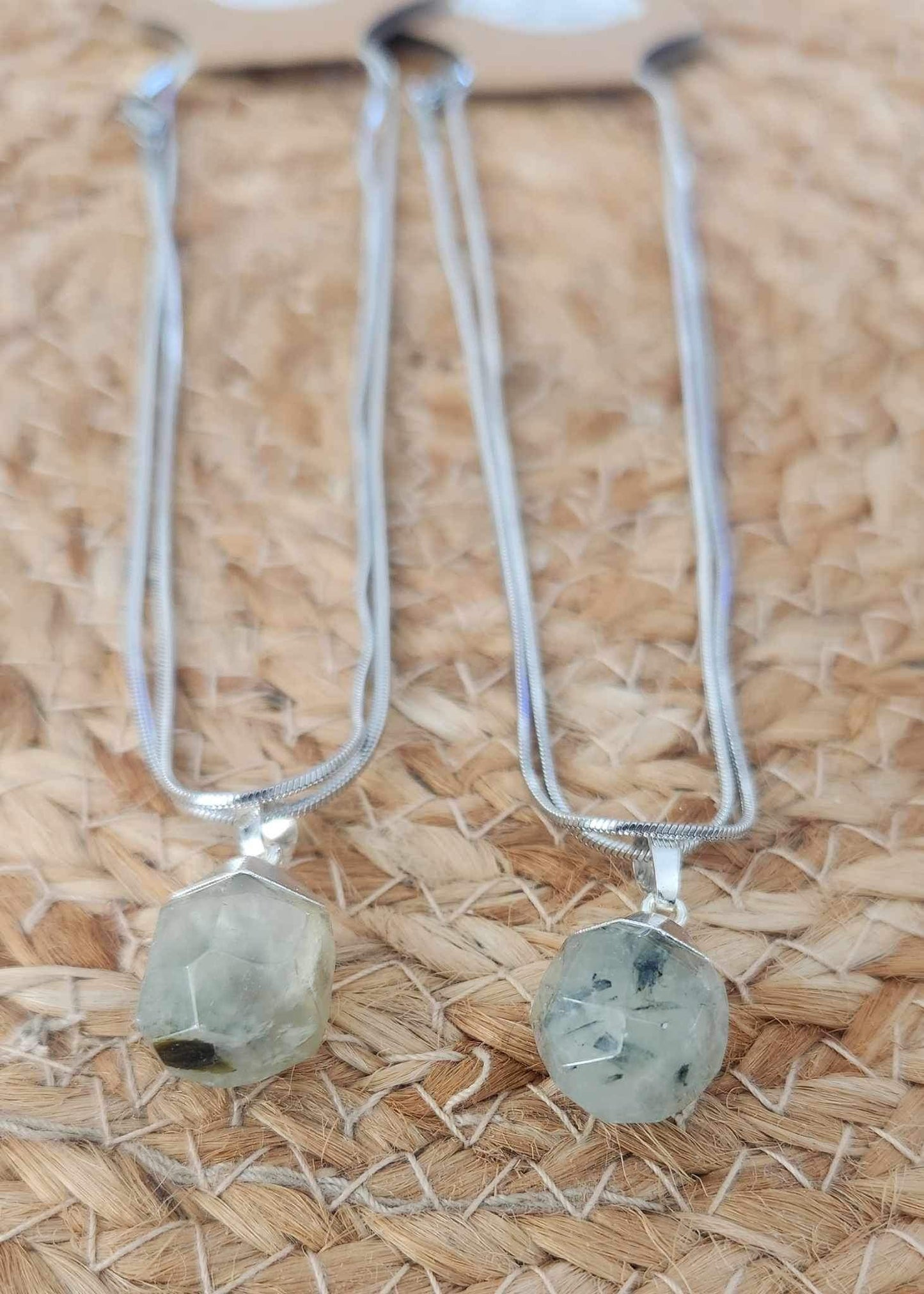 Collier Préhnite