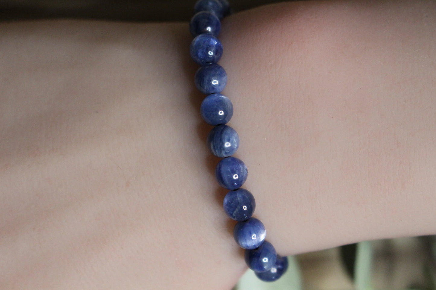 Bracelet Kyanite 6mm
