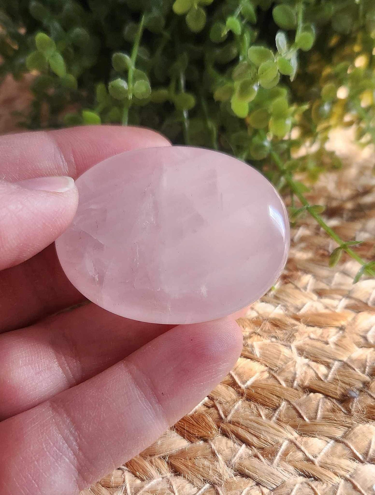 Pierre de paume Quartz rose