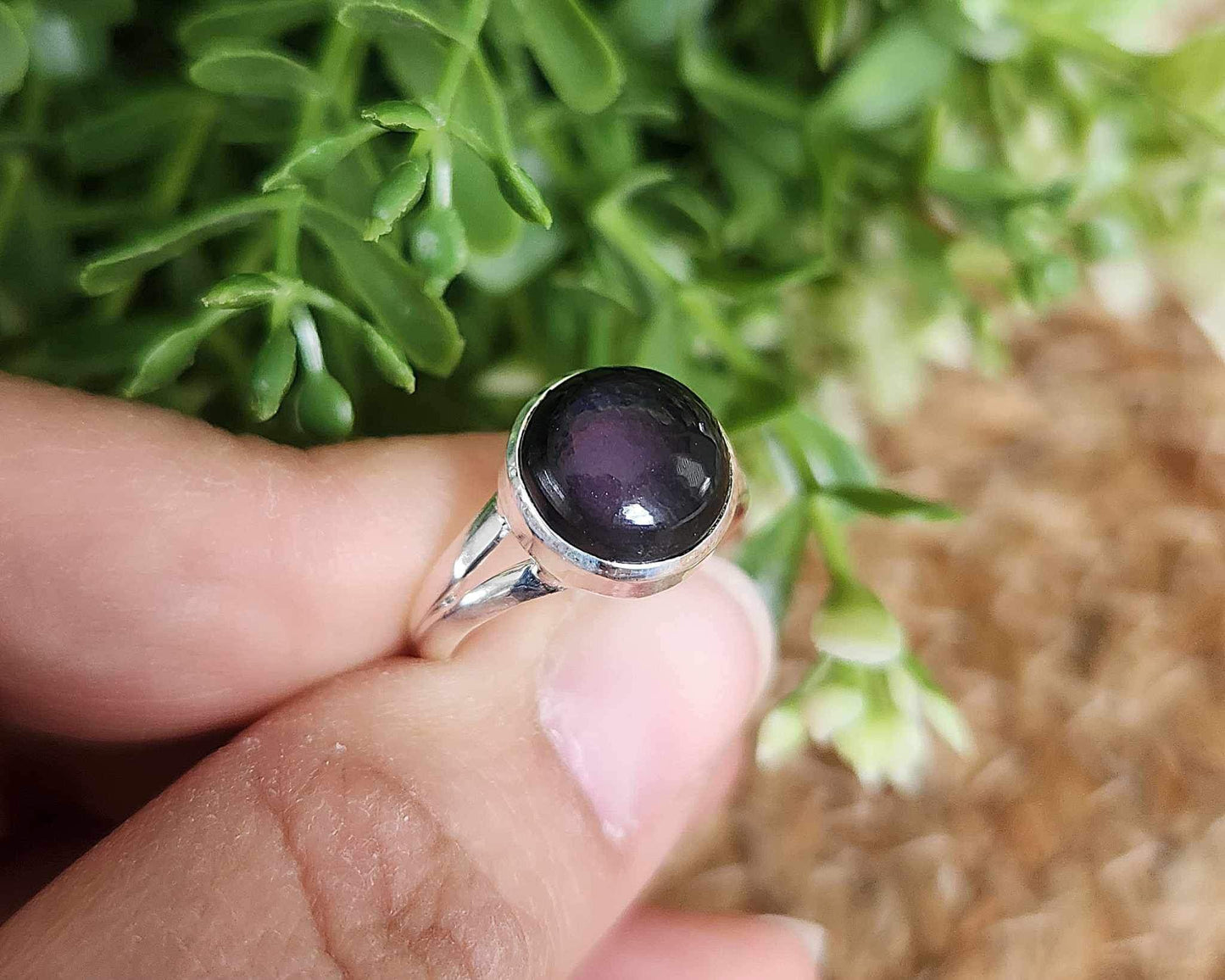 Bague Obsidienne
