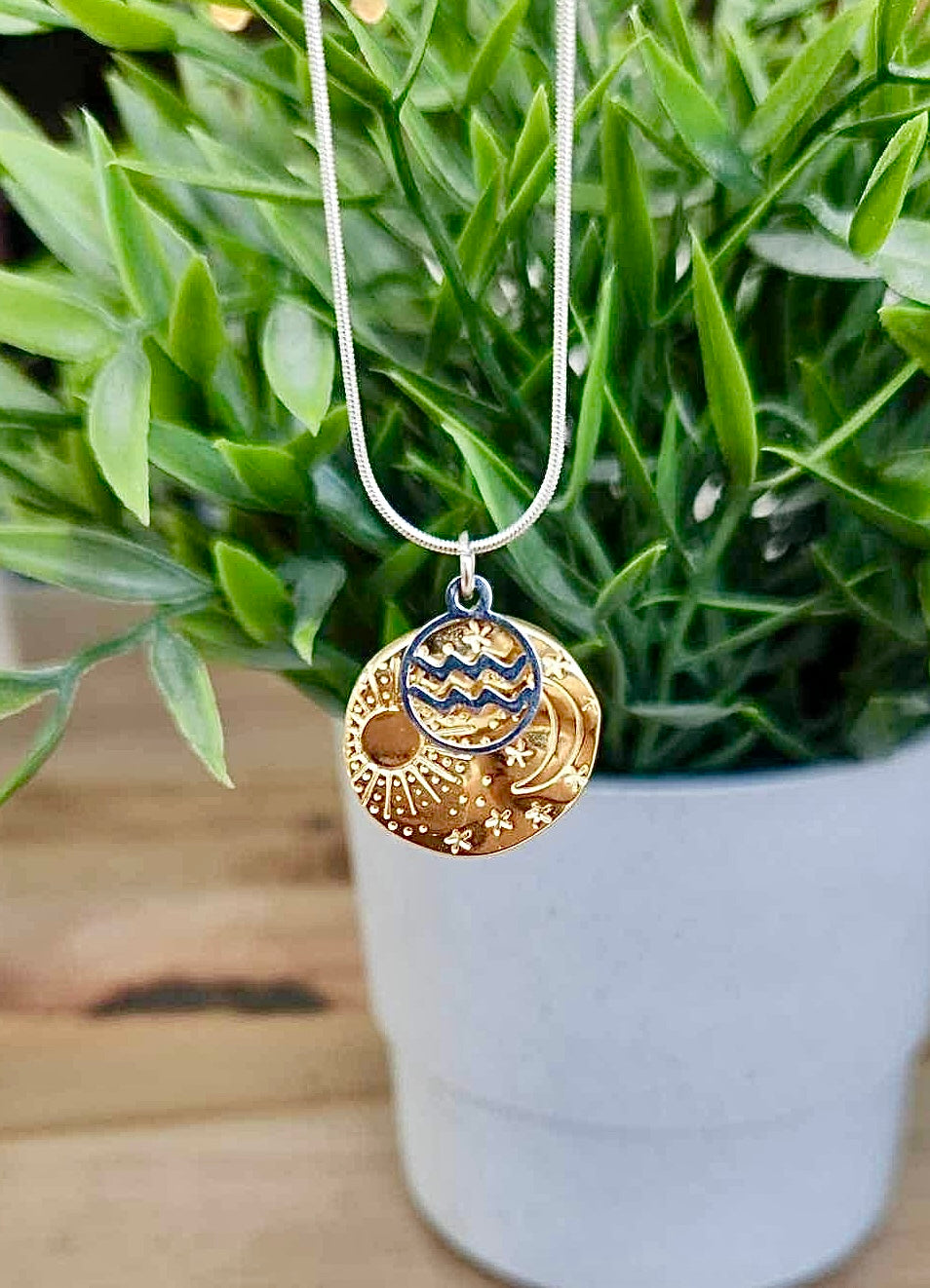 Collier Zodiaque - Verseau