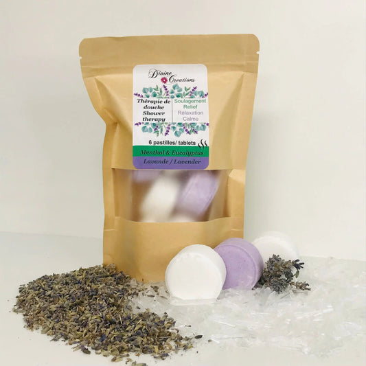 Bombe de douche Eucalyptus & Menthol et Lavande