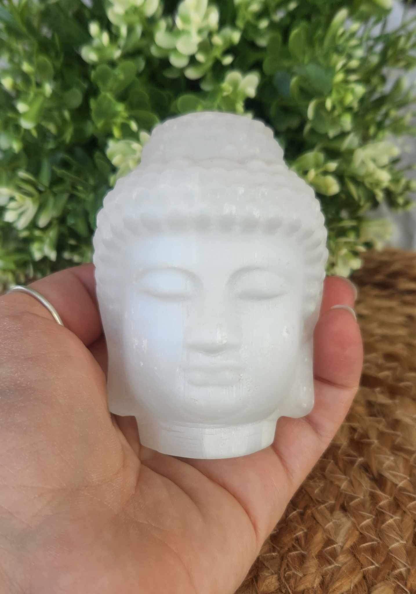 Tête de Bouddha Sélénite