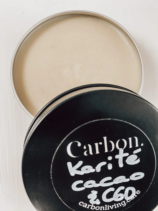 Beurre fouetté de Karité, cacao et C60