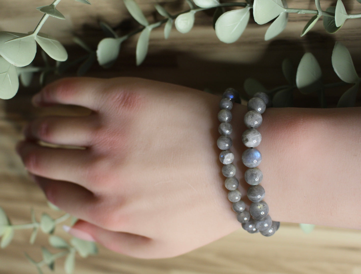 Bracelet Labradorite 8mm