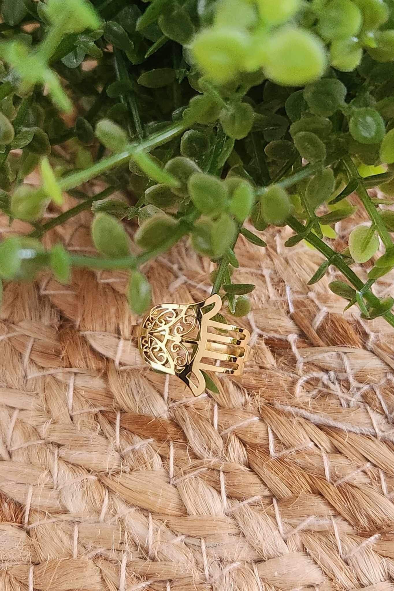 Bague Main Fatima gold