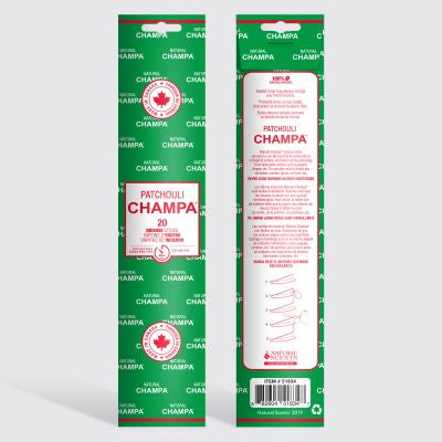 Encens Champa Patchouli