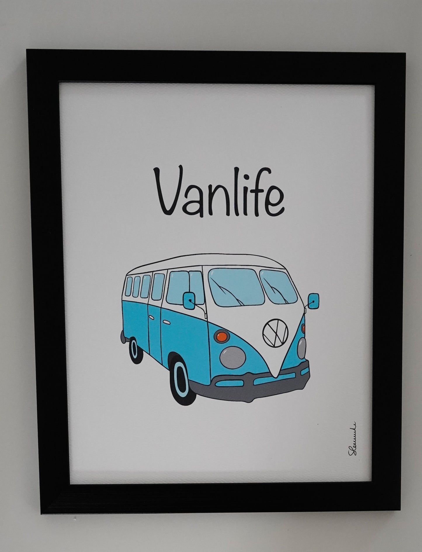 Oeuvre imprimée - Wesfalia - vanlife