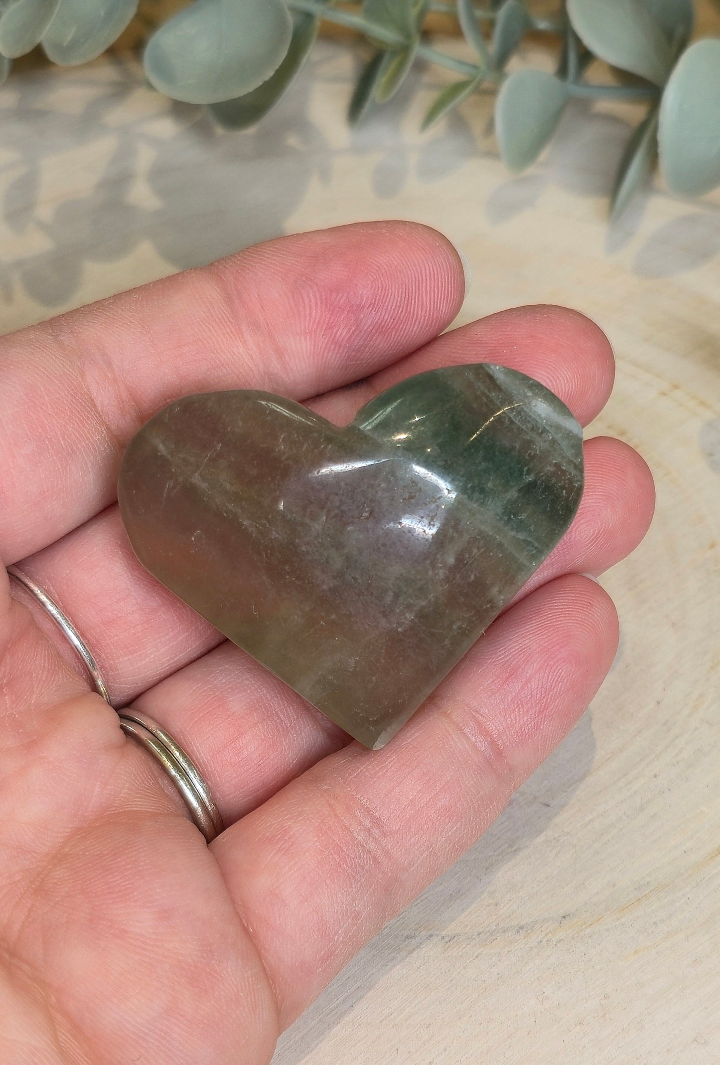 Coeur en Fluorite