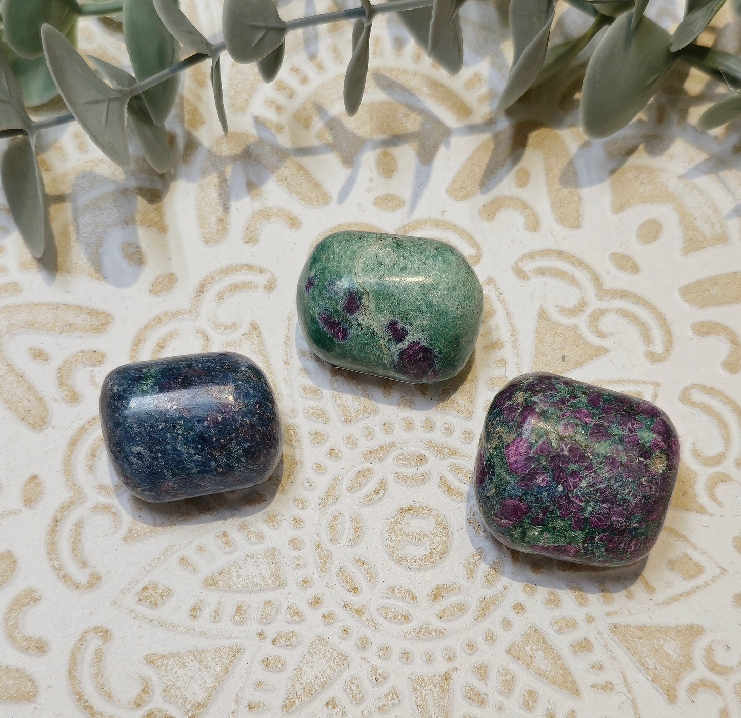 Rubis Kyanite barattée