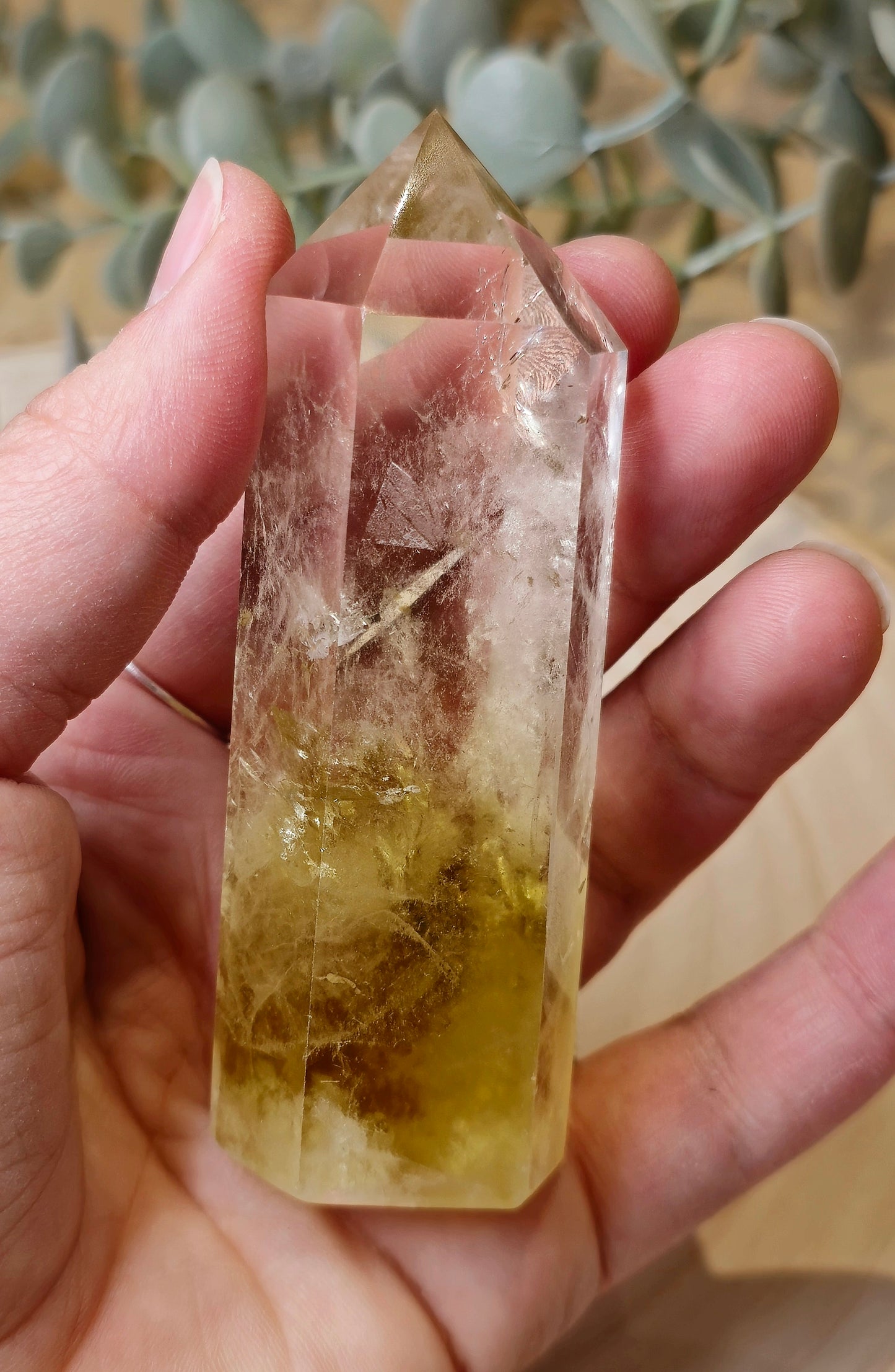 Pointe en Quartz citron