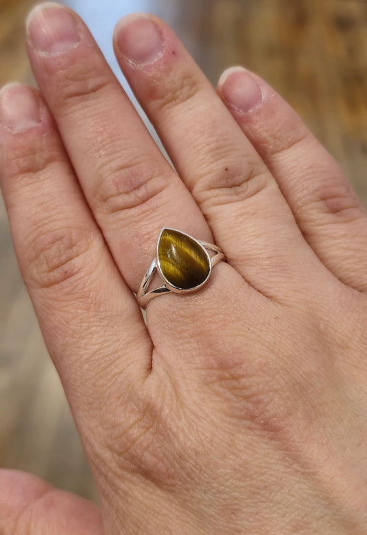 Bague Oeil de tigre