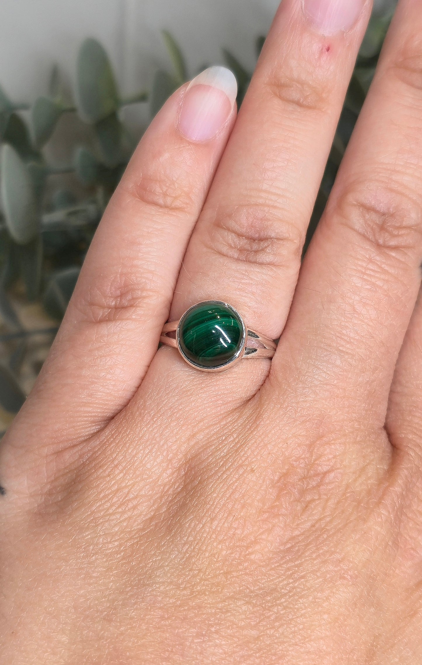 Bague Malachite