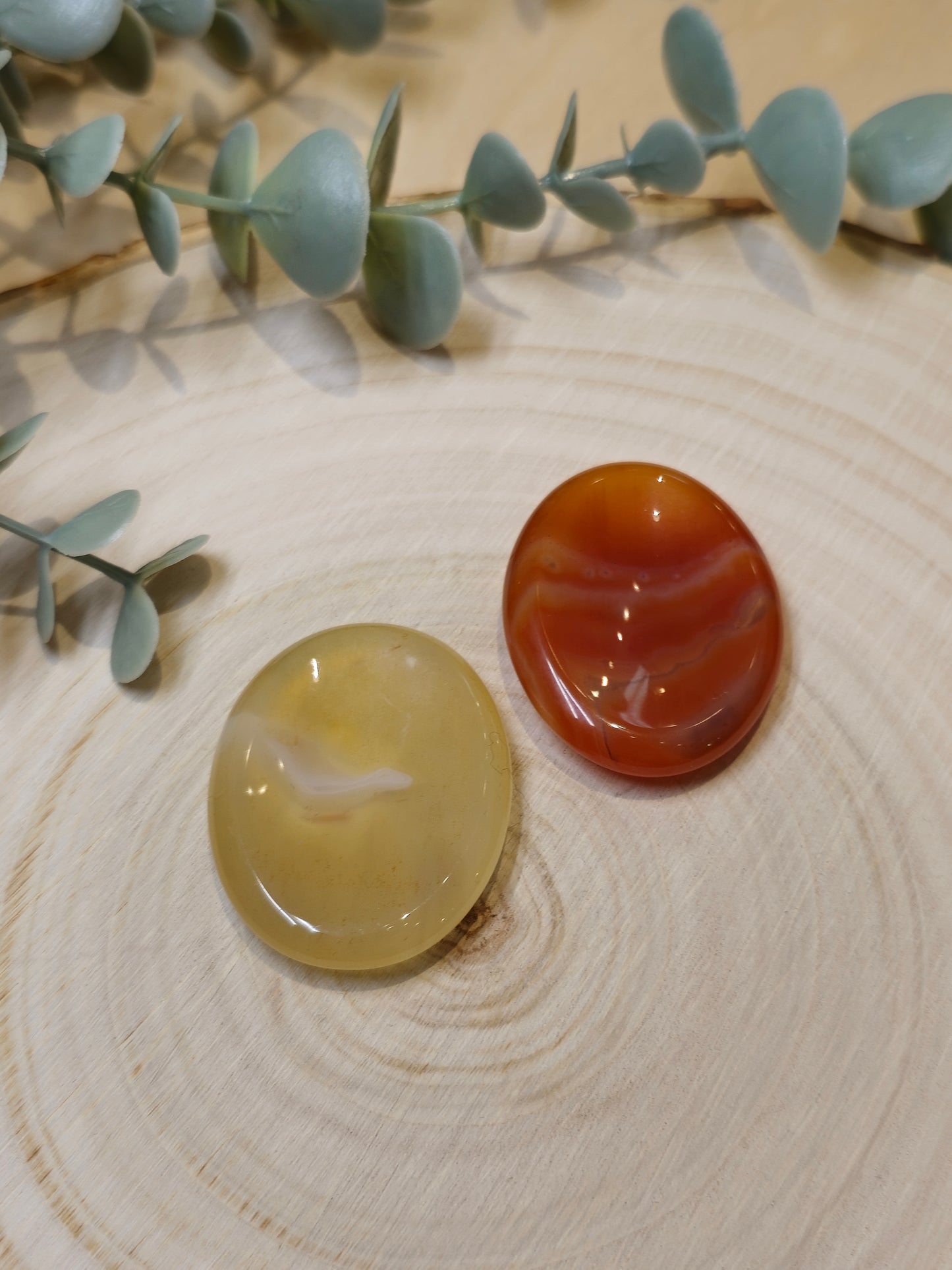 Agate Worry stone
