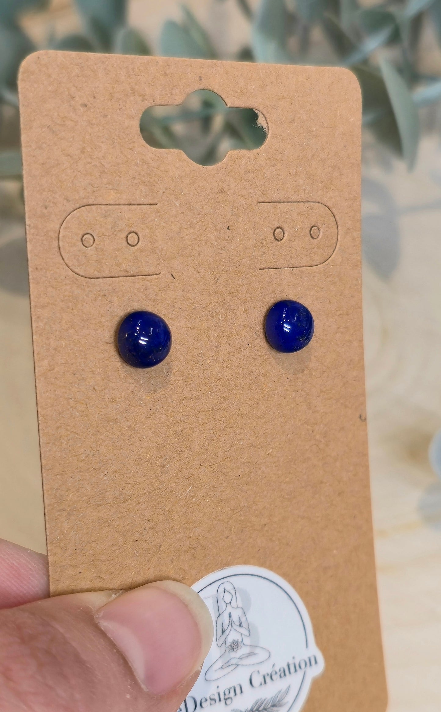 Boucles d’oreilles Lapis Lazuli