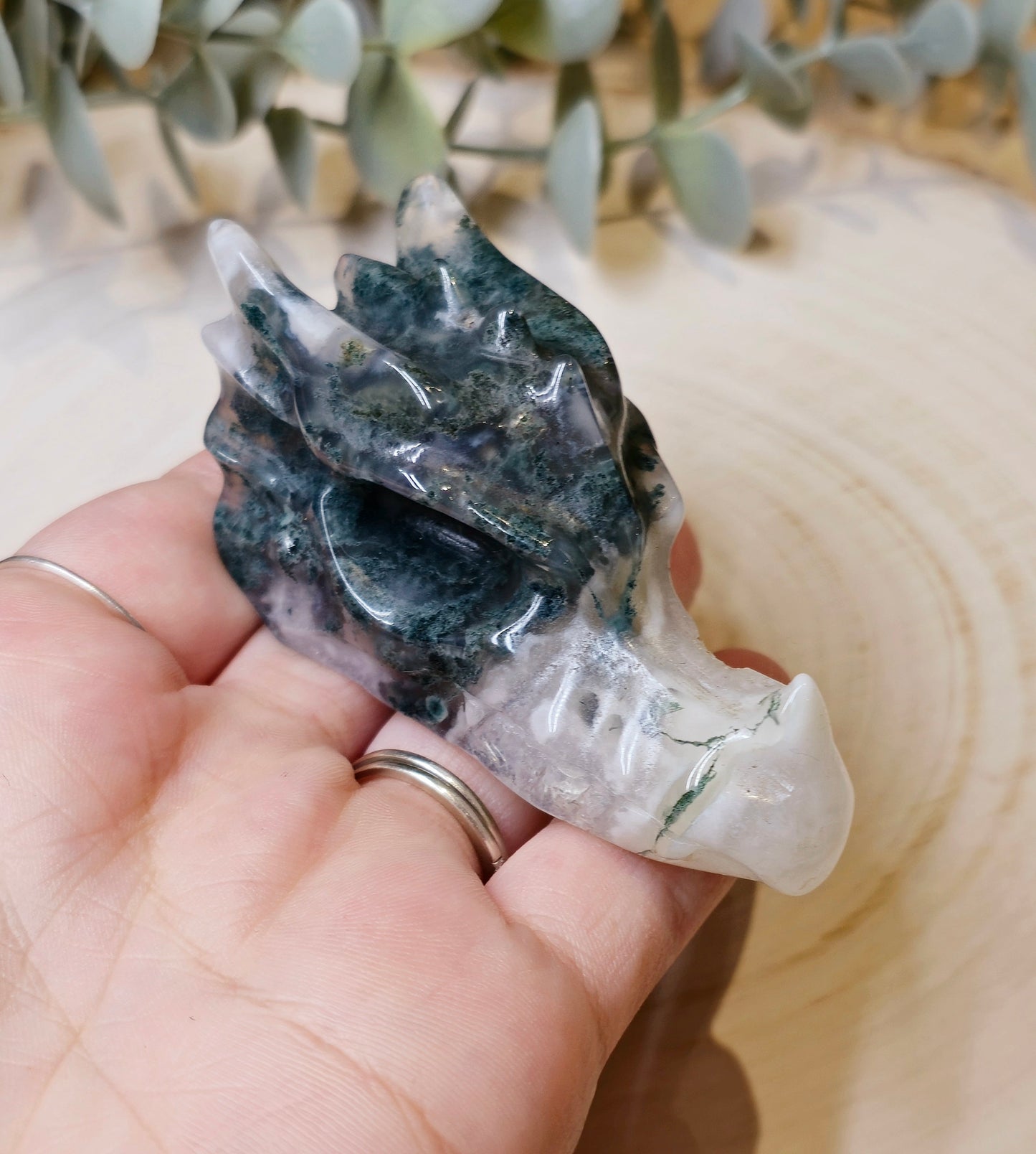Dragon Agate mousse