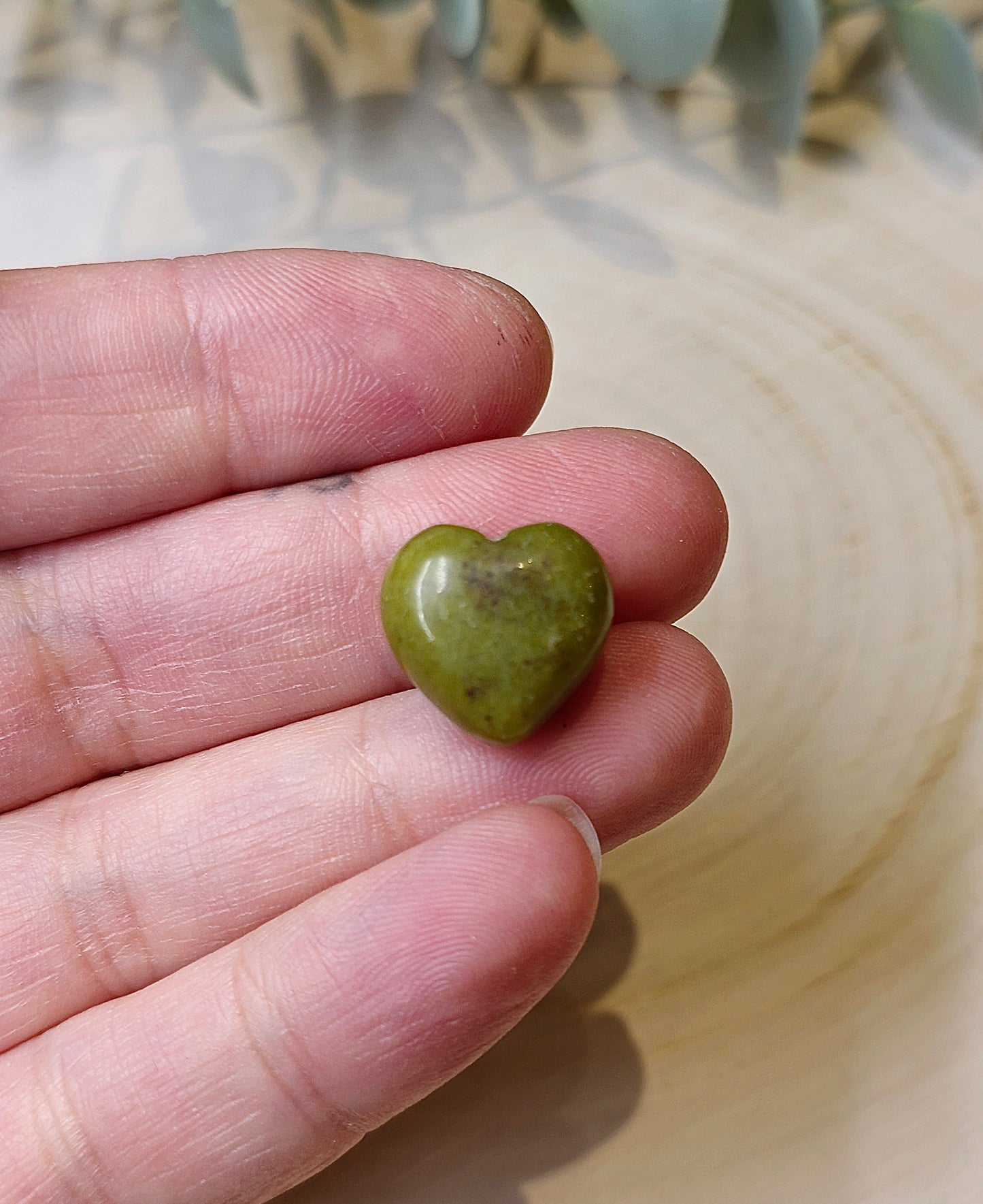 Mini Coeur en Serpentine