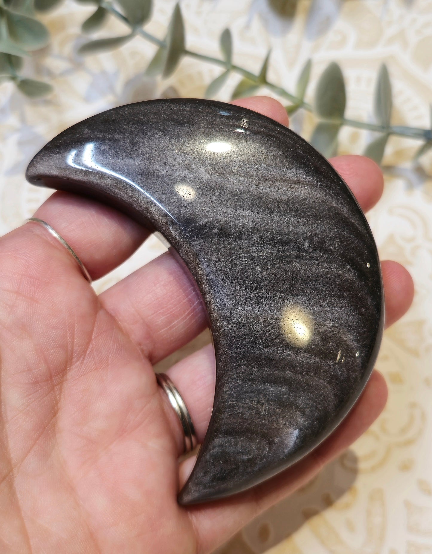 Lune Obsidienne Argentée (silver)
