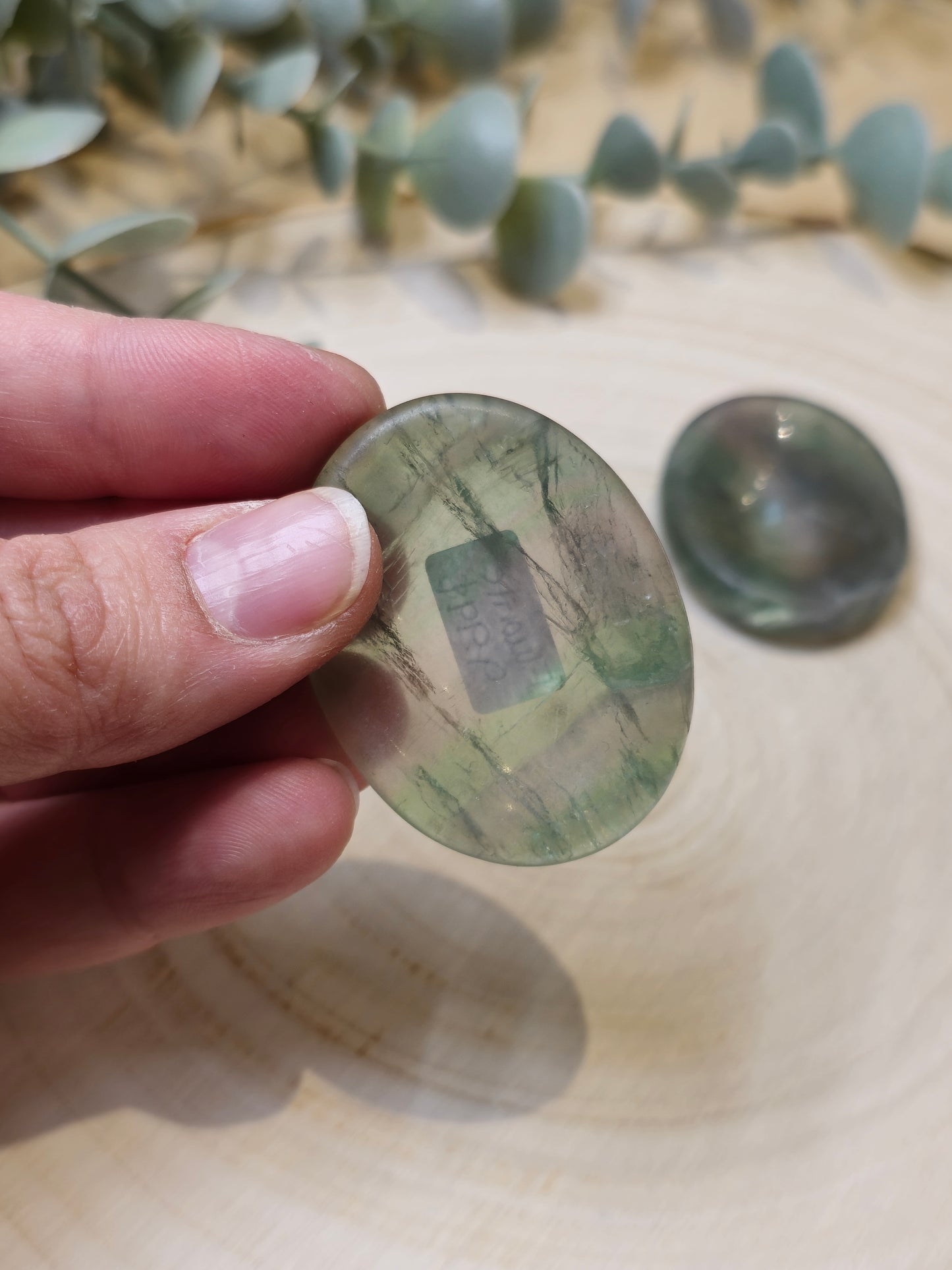 Fluorite Worry stone