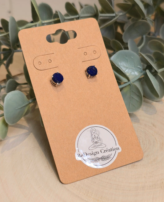 Boucles d'oreilles Lapis Lazuli