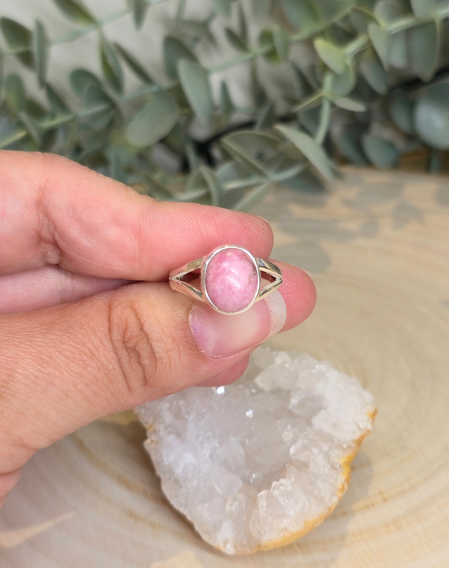 Bague Rhodonite