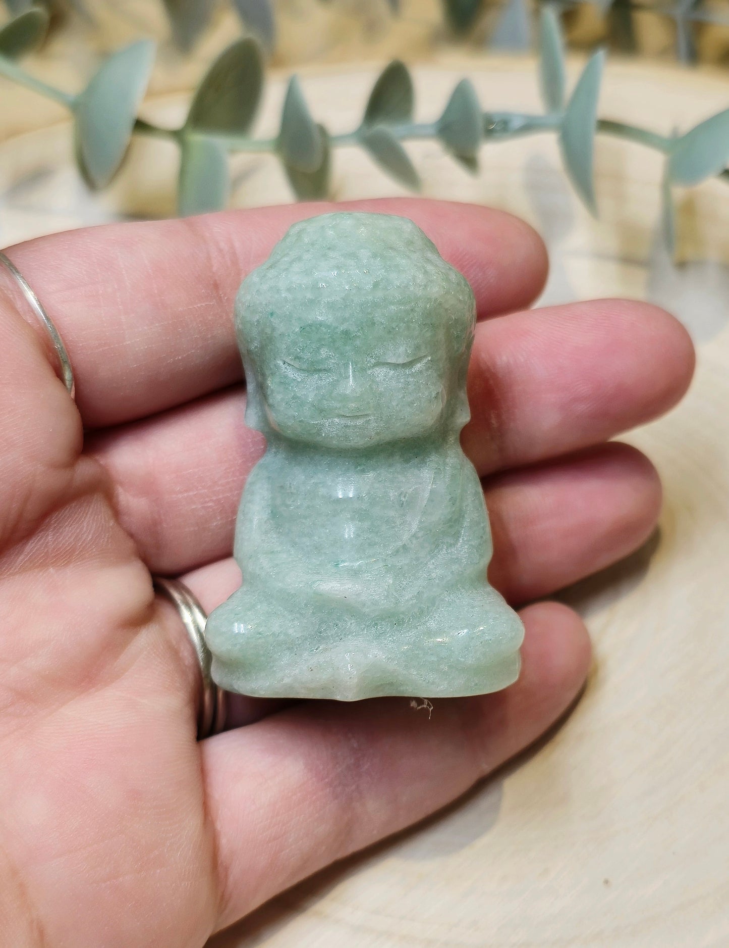 Bouddha Aventurine verte
