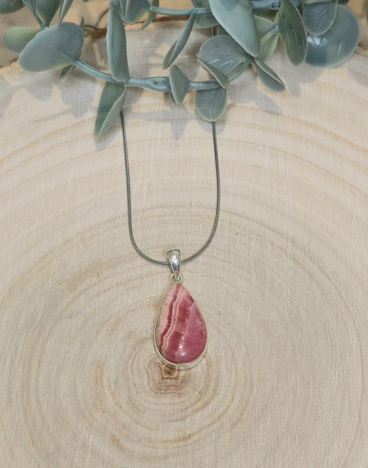 Collier Rhodochrosite