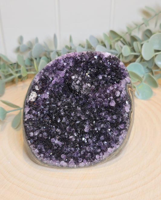 Base géode d’Améthyste du Brésil