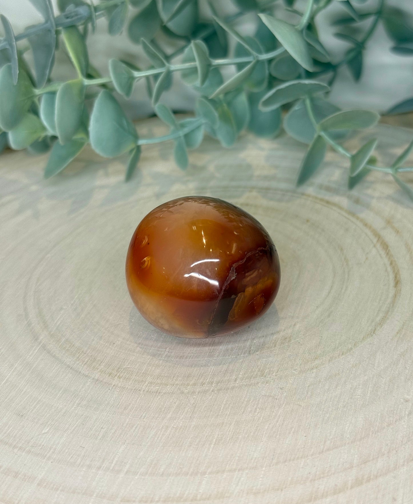 Pierre de paume en Cornaline