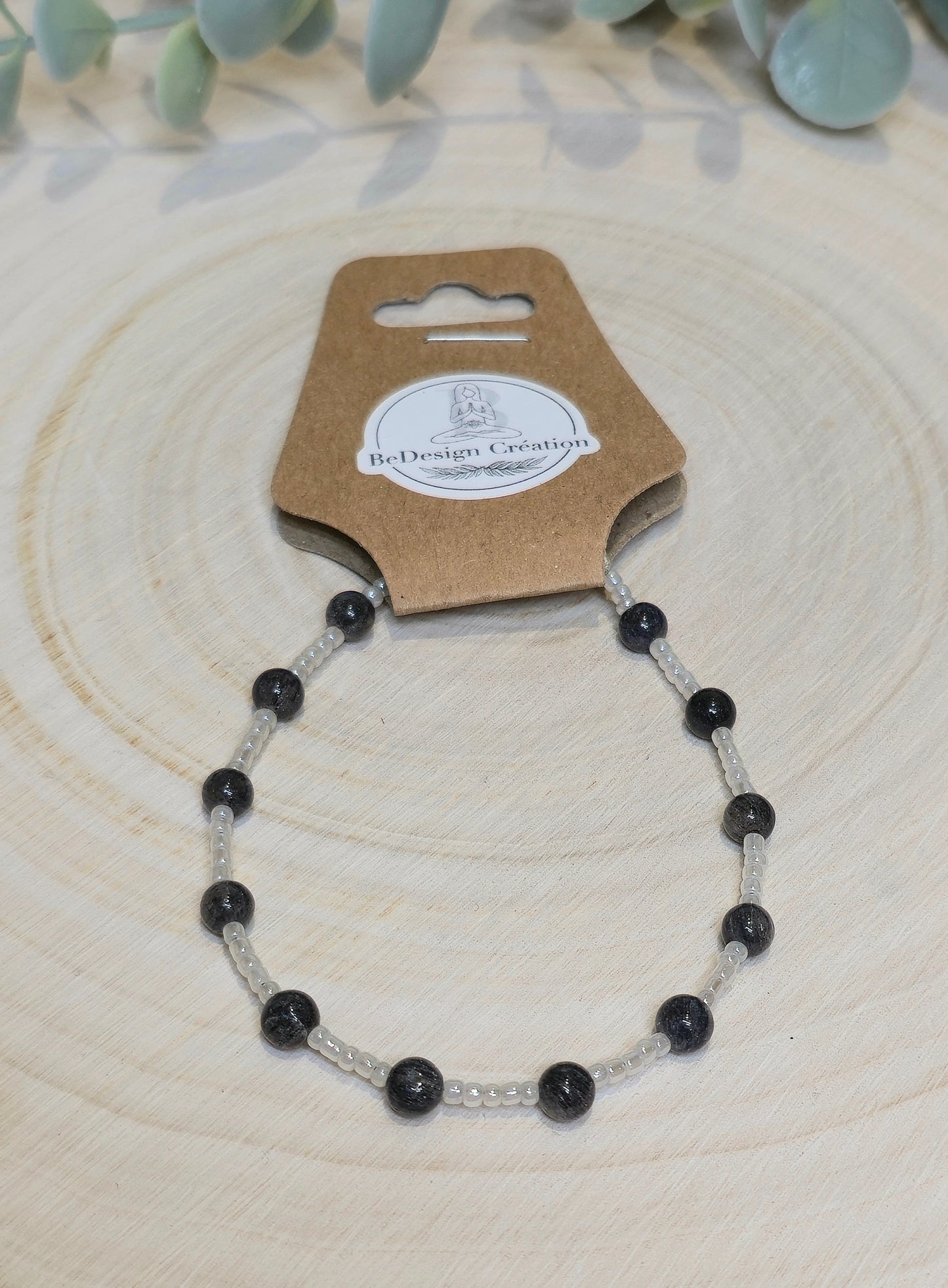 Bracelet avec pierres - Iolite