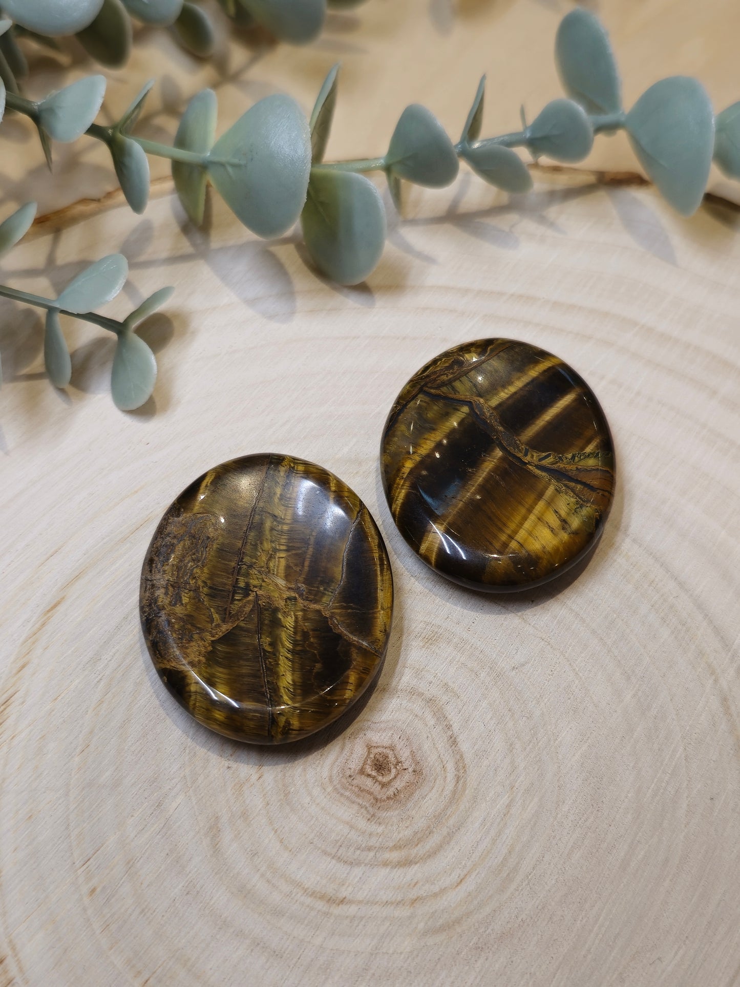 Oeil de tigre Worry stone