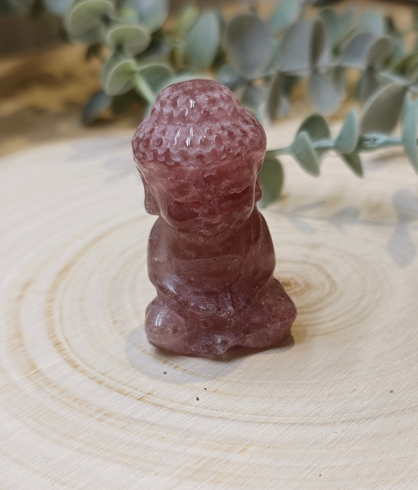 Bouddha Quartz fraise