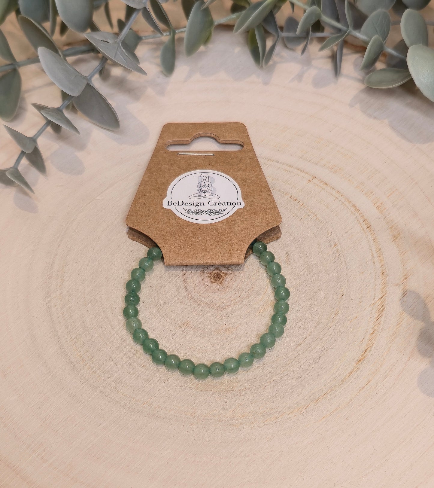 Bracelet Aventurine verte 4mm - Enfant