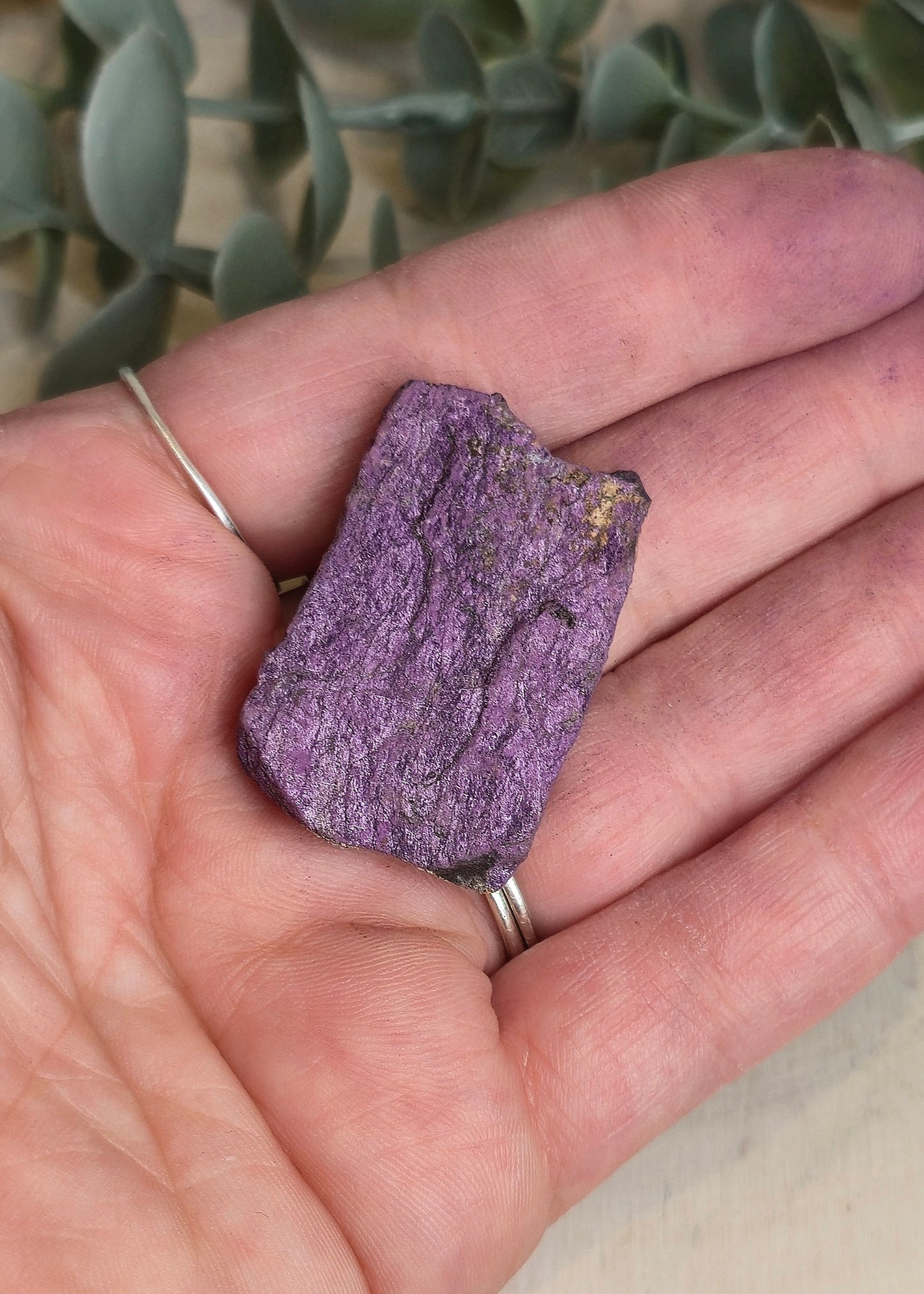 Purpurite brute du Brésil
