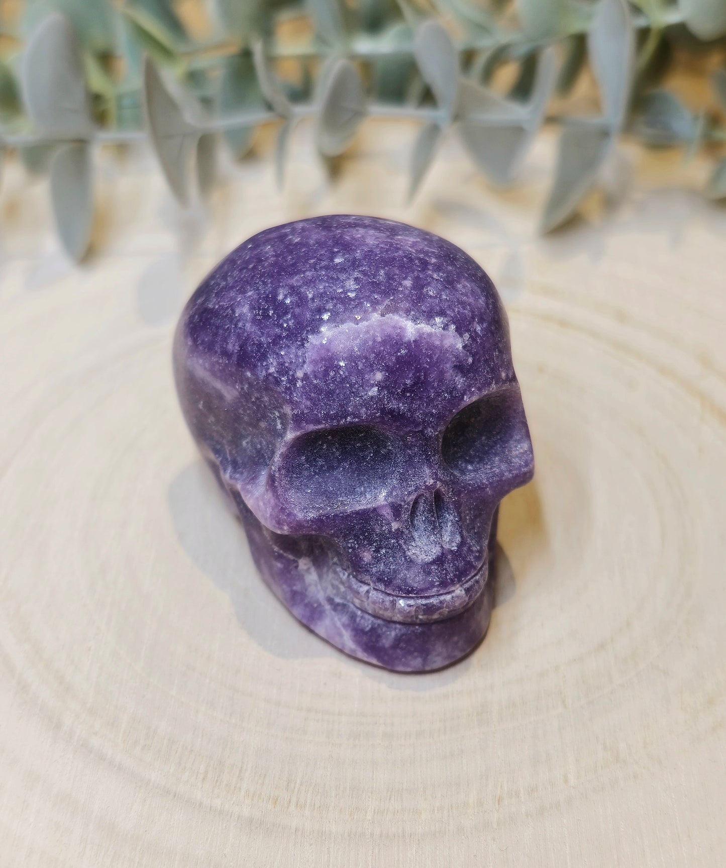 Crâne Lepidolite