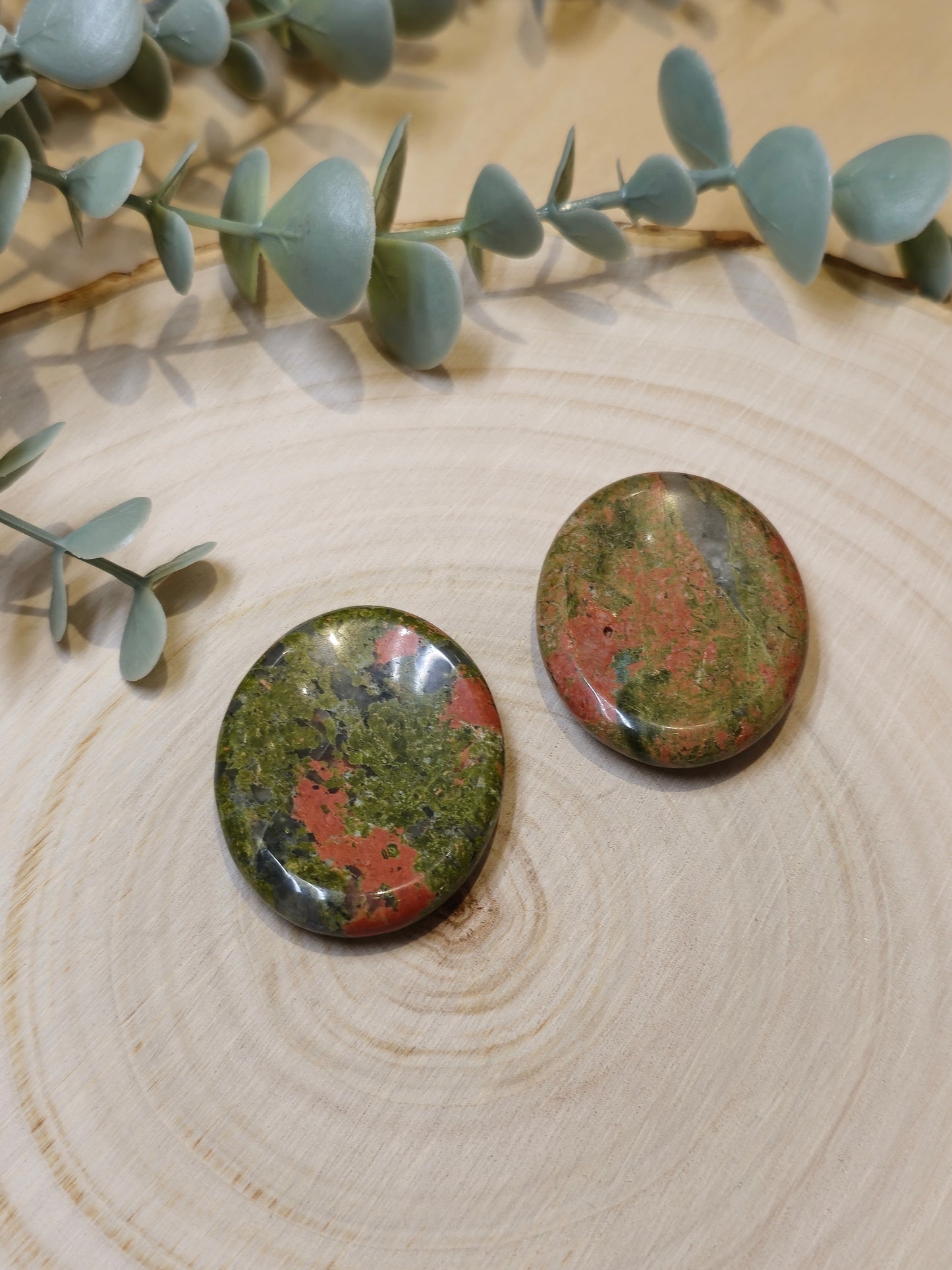 Unakite Worry stone