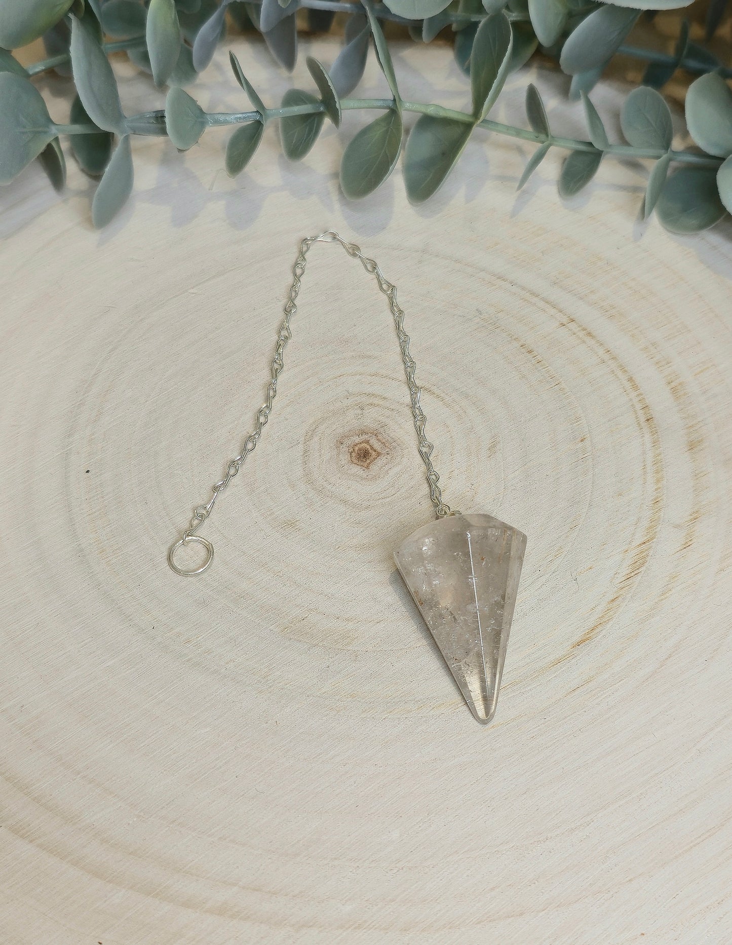 Pendule Quartz fumé