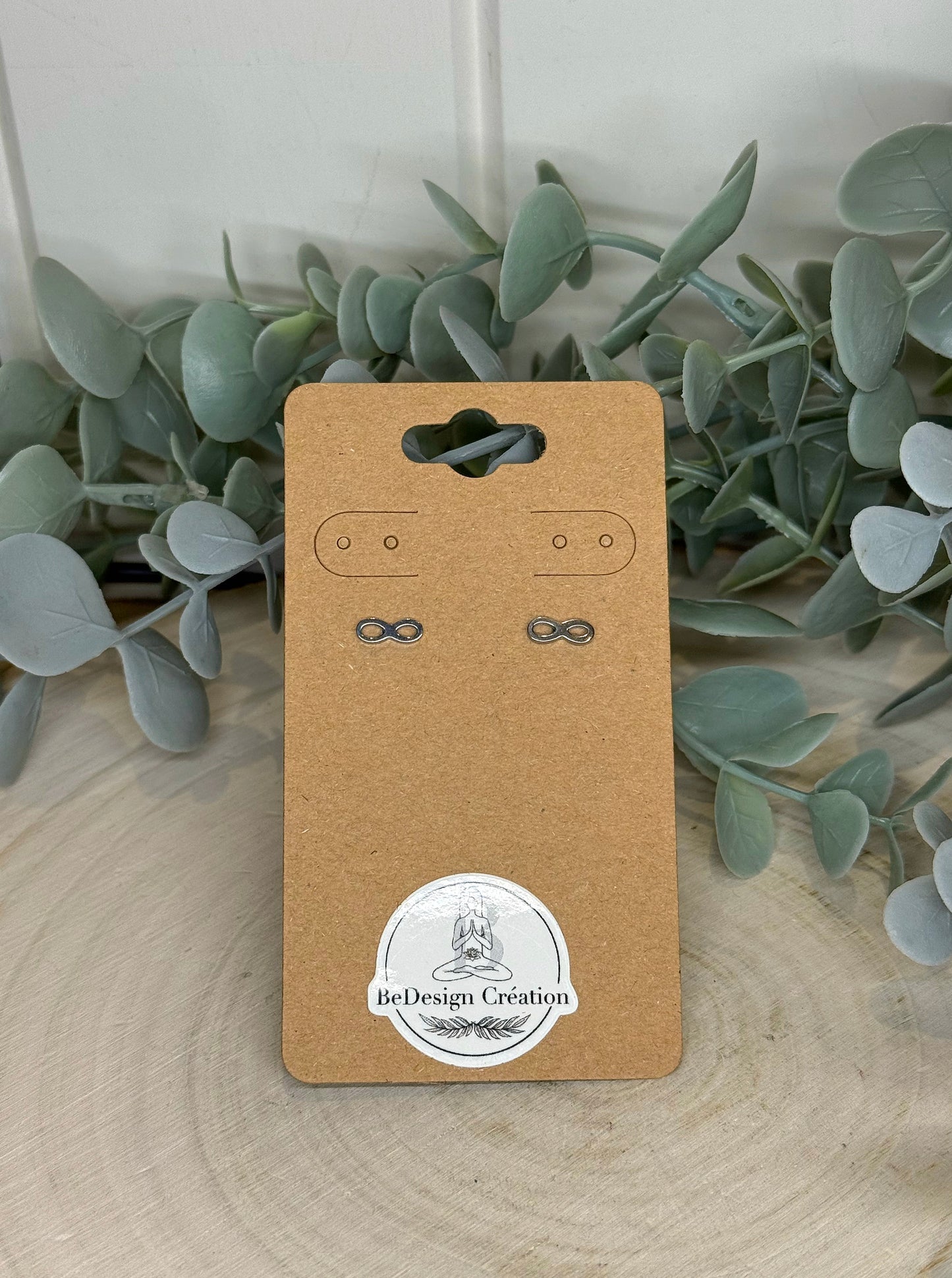 Boucles d’oreilles Infini