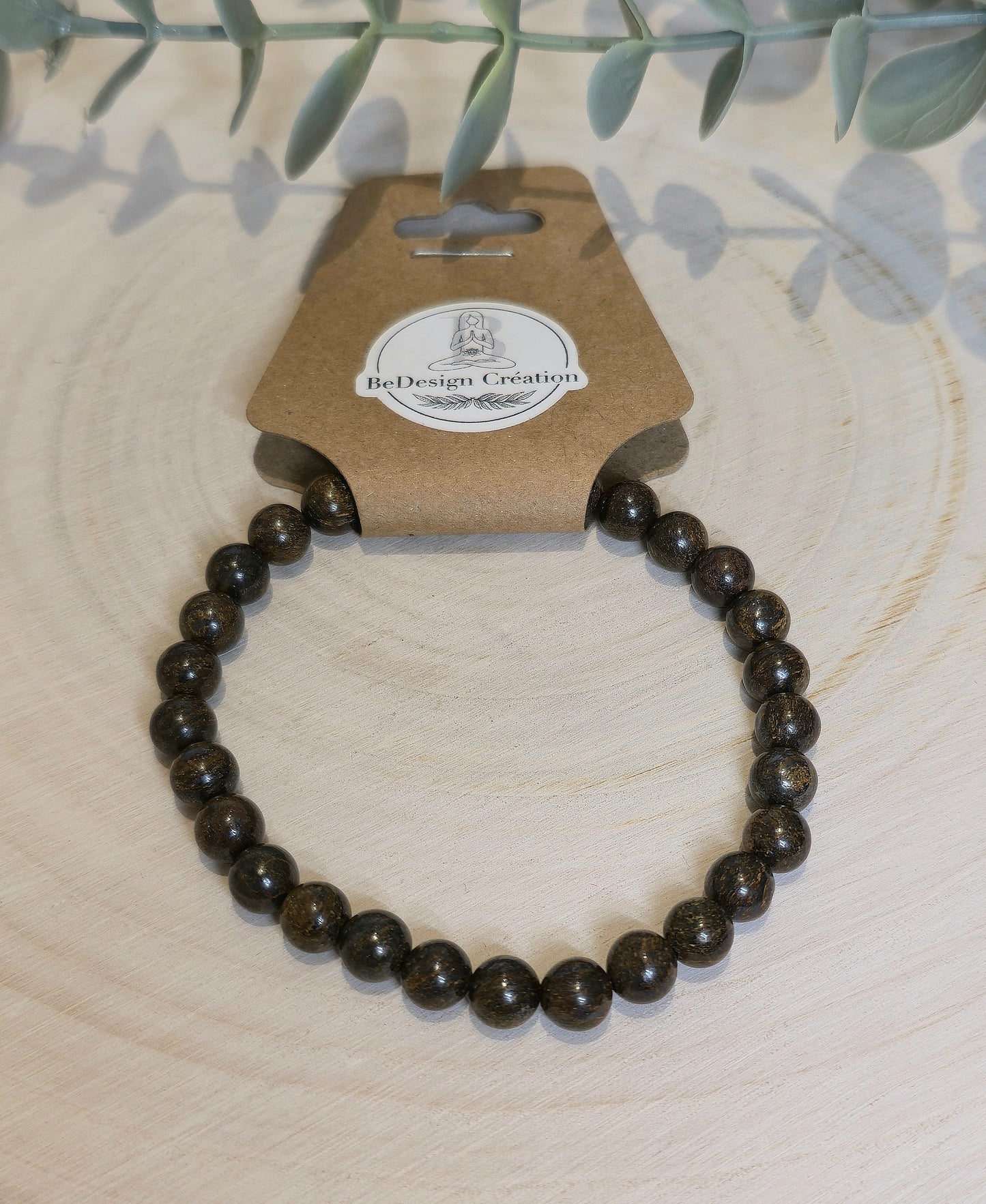 Bracelet Bronzite 6mm