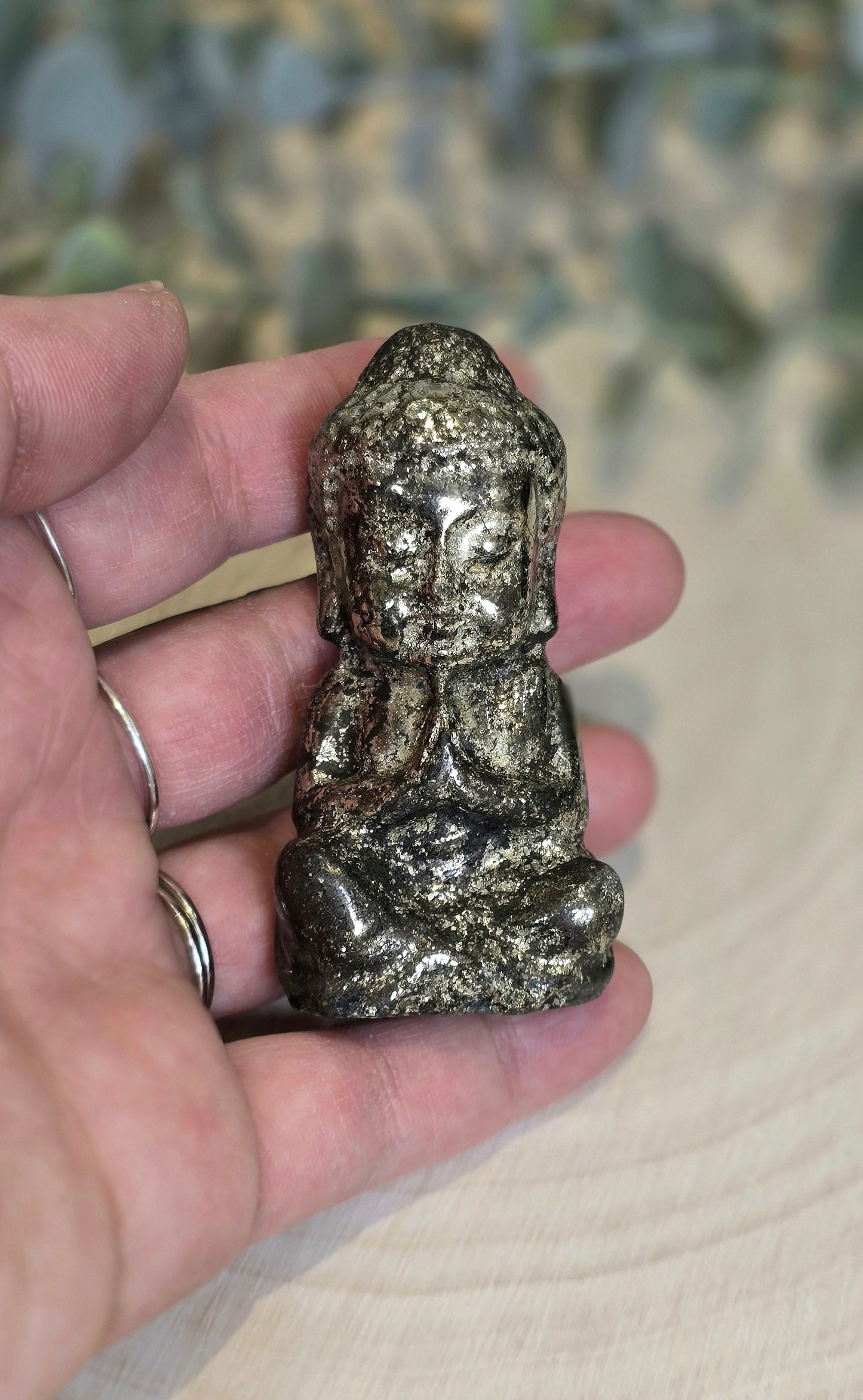 Bouddha en Pyrite