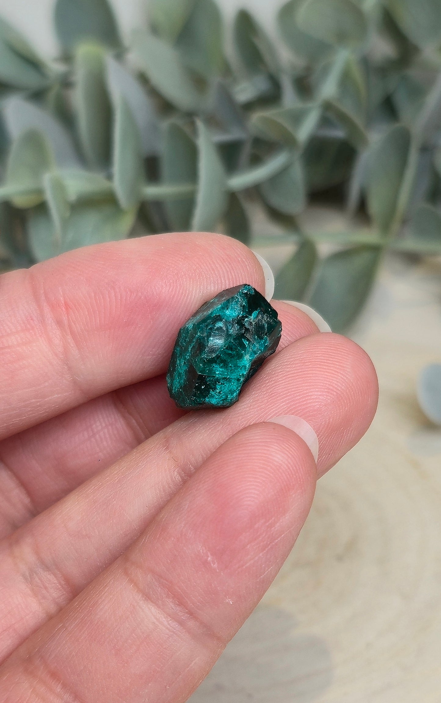 Dioptase brute