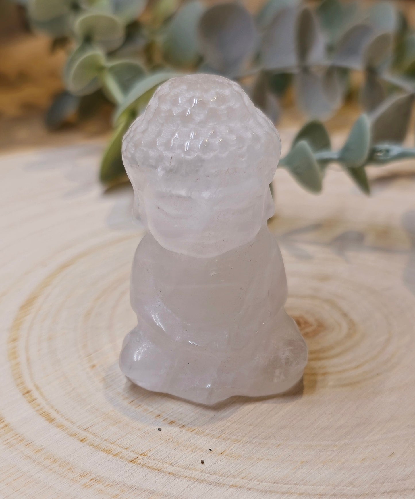 Bouddha Quartz clair